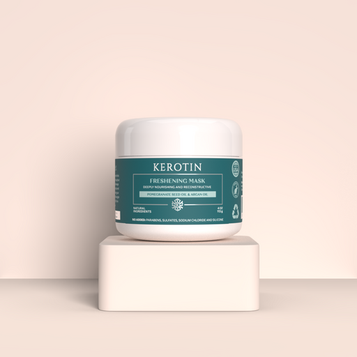 Kerotin Keratin Freshening Mask Hair Masks Antique White