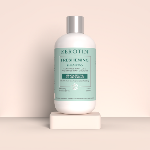 Kerotin Keratin Freshening Shampoo Shampoo Antique White