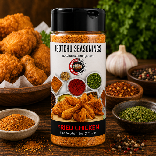 Igotchu Seasonings Igotchu Fried Chicken seasoning Seasonings & Spices Black 5.5 oz,8 oz
