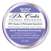 COLEHERBALS LLC 05 - Dr. Cole's Organic Anti-Nausea Herbal Balm Herbal Light Slate Gray