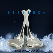 ZAQ Skin & Body Frosty Elegance: Revitalize Your Skin with Cryo Facial Ice Globes Gray Frosty Cryo Silver,Frosty Cryo Gold