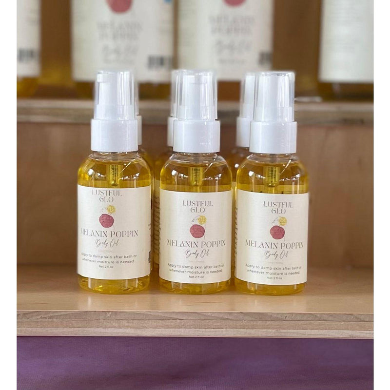 Lustful Bath, LLC LUSTFUL GLO BODY OIL Body Oil Dim Gray Baby Powder / Full,Baby Powder / Travel,Basic Betty (Unscented) / Full,Basic Betty (Unscented) / Travel,Blue / Full,Blue / Travel,Cedar Musk / Full,Cedar Musk / Travel,Cherry Blossom / Full,Cherry Blossom / Travel,Cocoa Cashmere / Full,Cocoa Cashmere / Tr