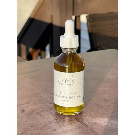 Lustful Bath, LLC LUSTFUL GLO FACE OIL Face Oil Dim Gray Squalane & Rosehip