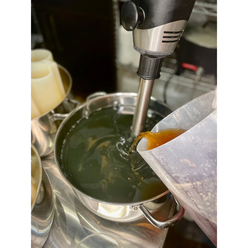 MION Artisan Soap Co. Shampoo Bar | Peppermint & Lavender | Apple Cider Vinegar | for oily hair Dark Slate Gray