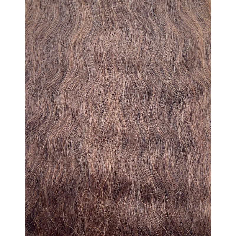 VIP Extensions Hush TRESS Collection Human Hair Blend - Super Bulk 16" Hair Extension Dim Gray 4 - Medium Brown