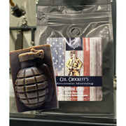 kbarsoapco Reveille Natural Coffee Grenade Soap (Coffee) Dark Slate Gray