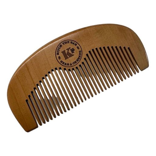 kbarsoapco All Purpose Wooden Comb Sienna