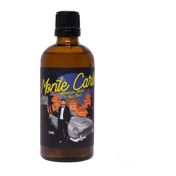 Ariana & Evans Ariana & Evans Monte Carlo Shaving Collection Shaving Set White Smoke Aftershave Splash 3.4 Oz
