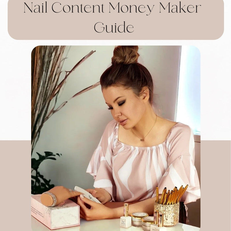 Red Iguana LLC Nail Content Money Maker - Guide Digital Gray