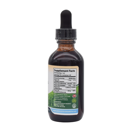 Advanced Functional Medicine Supplements Functional B-12 (Nature's energy.  New formula and larger size!) Dark Slate Gray