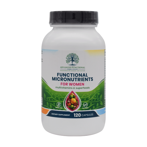 Advanced Functional Medicine Supplements Functional Micronutrients For Women (Medical grade multivitamin designed for Women) Gray