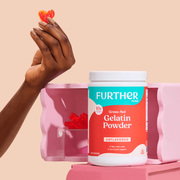 Further Food Premium Gelatin Powder Collagen Peach Puff 16 oz. (45 SERVINGS),32 oz. (90 SERVINGS)