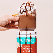 Further Food Chocolate Collagen Peptides Powder Collagen Antique White 11 oz. (14 SERVINGS),24 oz. (30 SERVINGS),Stick Packets (12 ct.)