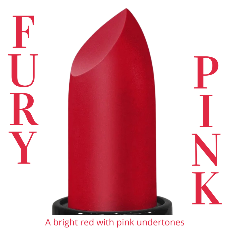 Honey Bee BeezGirl Essential Lipstick Beauty Black Fury Pink