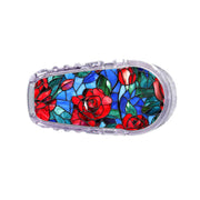 Peelz Crimson Blooms Dexcom G6 Transmitter Sticker Peelz/Stickers White Smoke