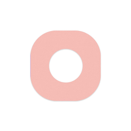 Peelz Solid Color Cantaloupe Dexcom G7 and Stelo Patch Tape - Pump Peelz Patch Medical Tape Light Pink 12-Pack (Set of 12 Patches),4-Pack (Set of 4 Patches)