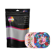 Peelz Valentine Variety Pack Dexcom G7 and Stelo Patch Tape - Pump Peelz Patch Medical Tape White Smoke 12-Pack (Set of 12 Patches),4-Pack (Set of 4 Patches)