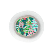 Peelz Festive Forest Dexcom G7 and Stelo Transmitter Sticker - Pump Peelz Peelz/Stickers White Smoke 4-pack (Set of 4 Stickers)
