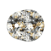 Peelz Champagne Glow Sticker Designed for the DEXCOM G7 and Stelo Transmitter Peelz/Stickers White Smoke 4-pack (Set of 4 Stickers)