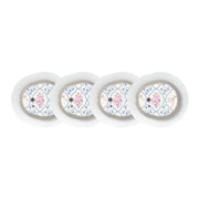 Peelz Spring Coquette Dexcom G7 and Stelo Transmitter Sticker - Pump Peelz Peelz/Stickers Lavender 4-pack (Set of 4 Stickers)