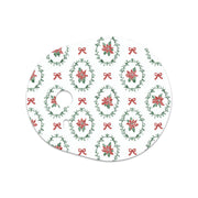 Peelz Poinsettia Parade Dexcom G7 and Stelo Transmitter Sticker - Pump Peelz Peelz/Stickers White Smoke 4-pack (Set of 4 Stickers)