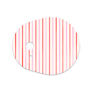 Peelz Peppermint Stripes Dexcom G7 and Stelo Transmitter Sticker - Pump Peelz Peelz/Stickers White Smoke 4-pack (Set of 4 Stickers)