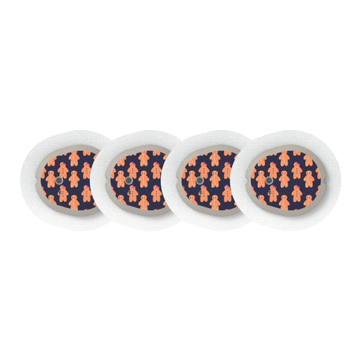 Peelz Zombie Cookies Dexcom G7 and Stelo Transmitter Sticker - Pump Peelz Peelz/Stickers White Smoke 4-pack (Set of 4 Stickers)