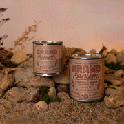 Good & Well Supply Co Grand Canyon National Park Candle Candles Dark Olive Green Half Pint / 8oz / Cotton Wick,Pint / 14oz / Cotton Wick