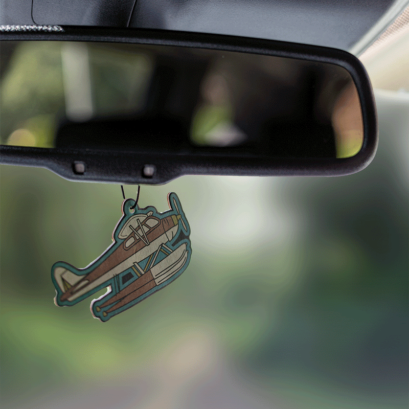 Good & Well Supply Co Glacier National Park Air Freshener Vehicle Air Fresheners Black