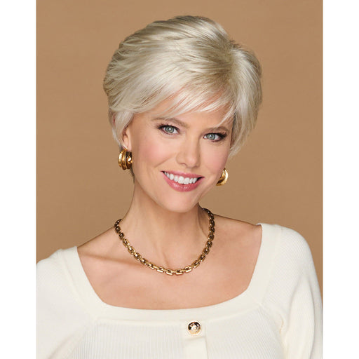 VIP Extensions HairUWear Simply Classic Short Boy-Cut Wig – GL12-14 Mocha Wig Rosy Brown