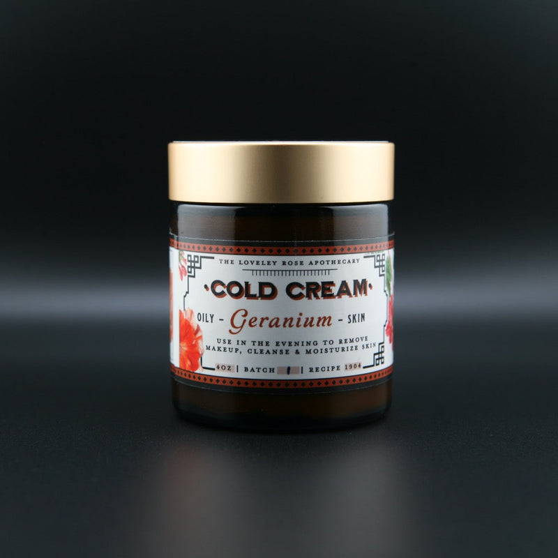 The Lovely Rose Apothecary Geranium Beauty Set Black