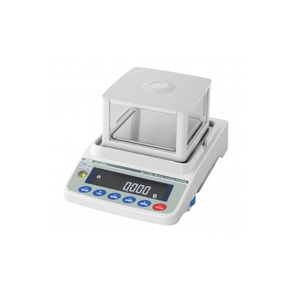 AyD A&D GF-1000 Precision Toploading Balance, 1100g Capacity x 0.001g Readability, External Calibration Science & Laboratory White Smoke