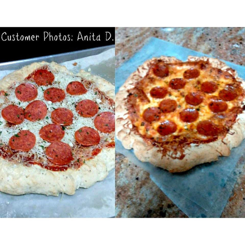 gfJules gfJules Gluten Free Pizza Crust Mix Black Pack of 1,Pack of 4,Case of 12
