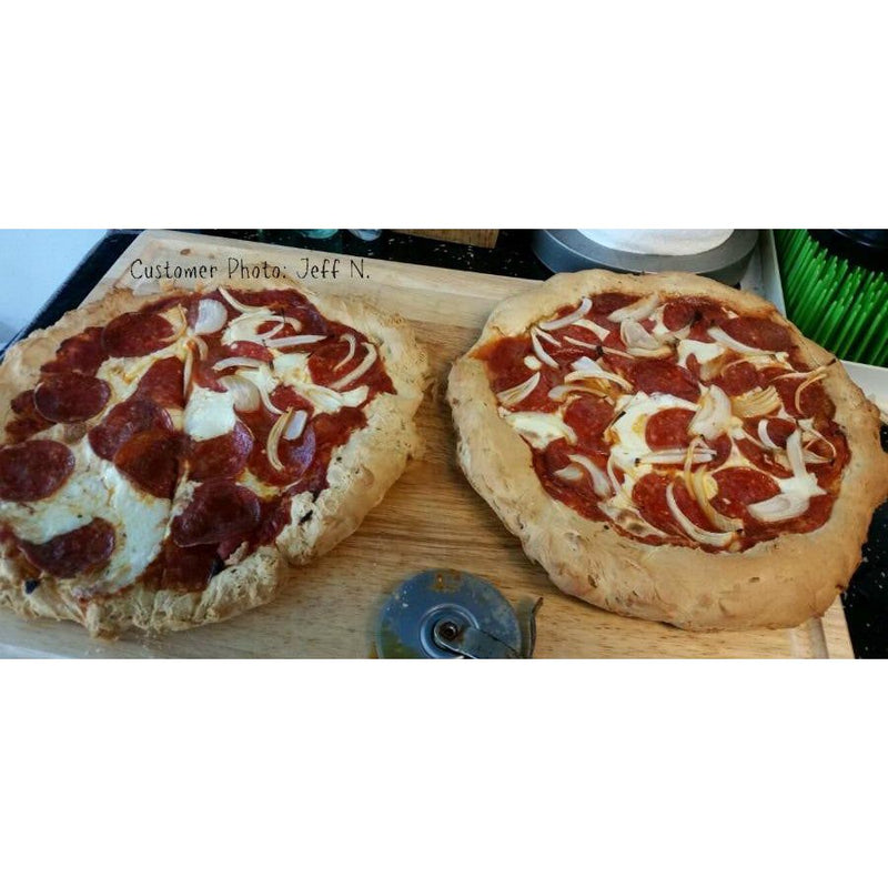gfJules gfJules Gluten Free Pizza Crust Mix Black Pack of 1,Pack of 4,Case of 12