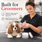 Warren London Groomers Hands Butter - Leave-In Hand Moisturizer Grooming Size Product White Smoke