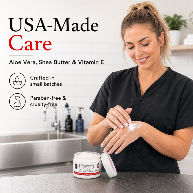 Warren London Groomers Hands Butter - Leave-In Hand Moisturizer Grooming Size Product Lavender
