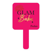 Prolux Cosmetics Glam Babe Hand Held Mirror Medium Violet Red 2 Hot Pink
