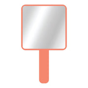 Prolux Cosmetics Glam Babe Hand Held Mirror Light Gray 1 Turquoise,2 Hot Pink,3 Peach,4 Salmon