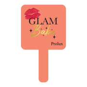 Prolux Cosmetics Glam Babe Hand Held Mirror Salmon 3 Peach