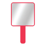 Prolux Cosmetics Glam Babe Hand Held Mirror Light Gray 1 Turquoise,2 Hot Pink,3 Peach,4 Salmon