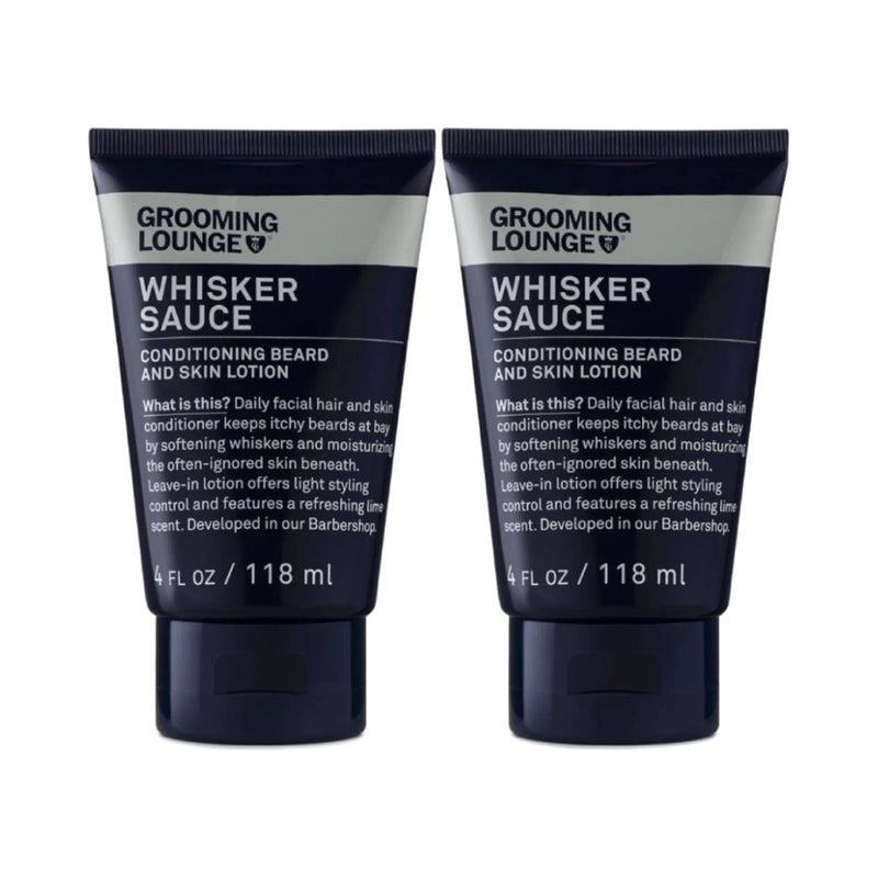 Grooming Lounge Grooming Lounge Whisker Sauce 2 Pack (Save $5) Beard Moisturizers Black