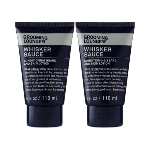 Grooming Lounge Grooming Lounge Whisker Sauce 2 Pack (Save $5) Beard Moisturizers Black