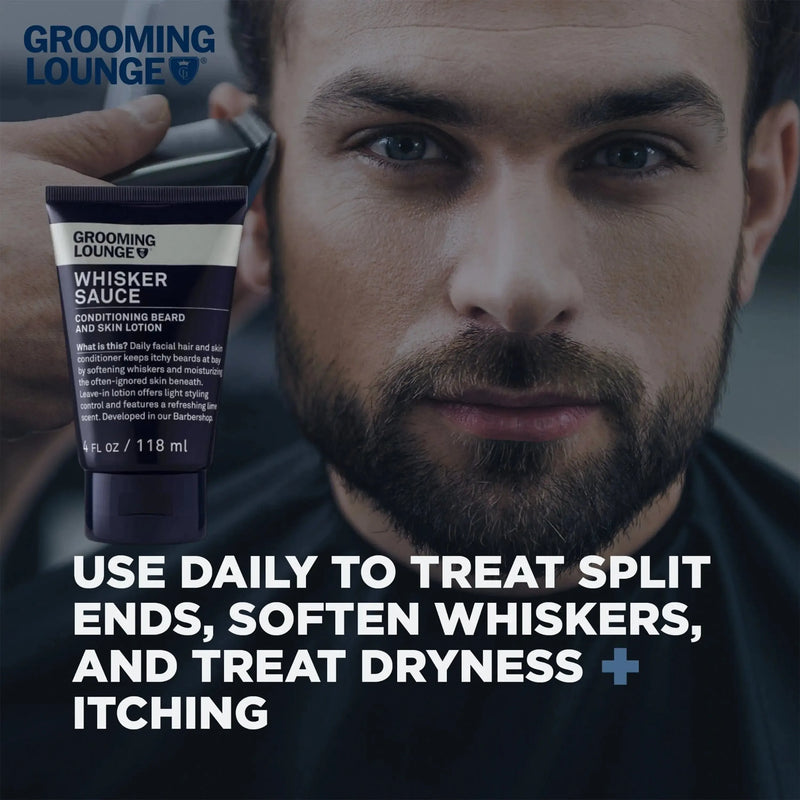 Grooming Lounge Grooming Lounge Whisker Sauce 2 Pack (Save $5) Beard Moisturizers Dark Slate Gray