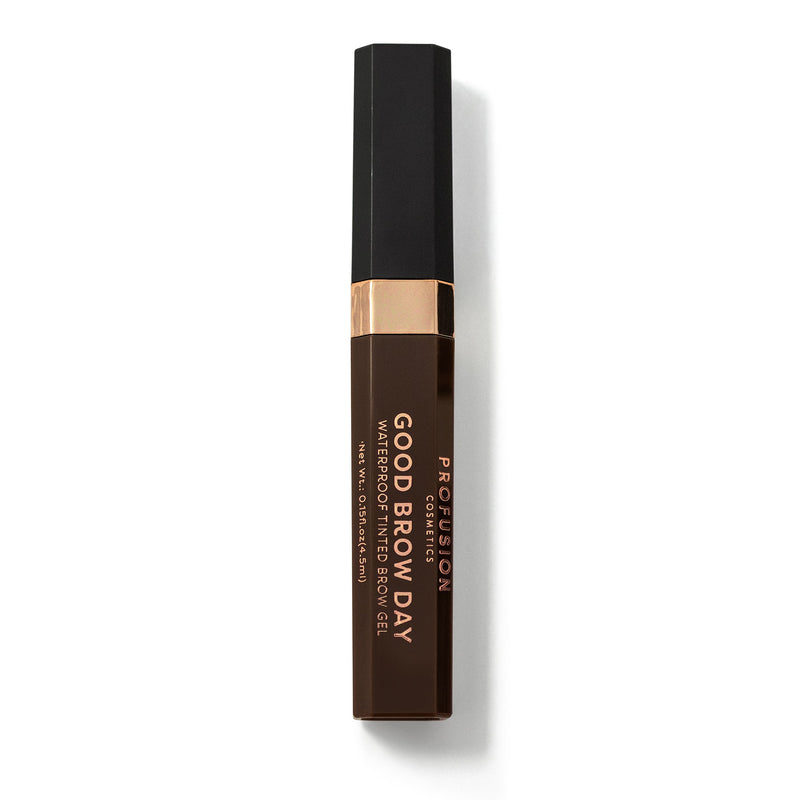 Profusion Cosmetics Good Brow Day Waterproof Tinted Brow Gel Brows Dark Slate Gray Blonde,Soft Brown,Dark Brown,Soft Black