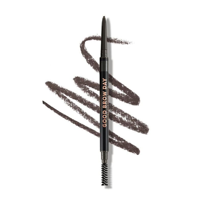 Profusion Cosmetics Good Brow Day Ultra-Fine Brow Pencil Brows Dark Slate Gray Soft Black