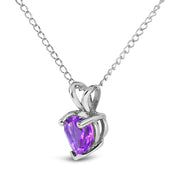 Bids.com 14K White Gold 5X5 MM Heart Shaped Purple Amethyst Solitaire Pendant Necklace Necklaces White Smoke White.Gold / 18 / Purple Amethyst,White.Gold / 18 / Green Emerald,White.Gold / 18 / Red Garnet,White.Gold / 18 / Red Ruby,White.Gold / 18 / Blue Sapphire,Yellow.Gold / 18 / Purple Amethyst,Yellow.Gold / 18 / Green Emerald,Yellow.Gold / 18 / Red Garnet,Yel