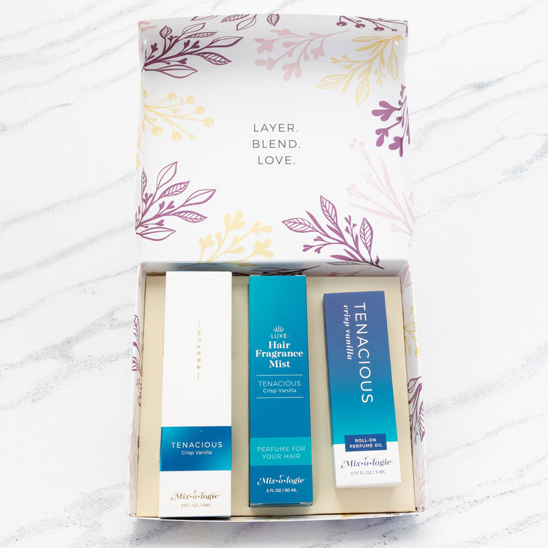 MIXOLOGIE Mixologie Perfume Party Gift Set Gift Set White Smoke Tenacious (crisp vanilla)