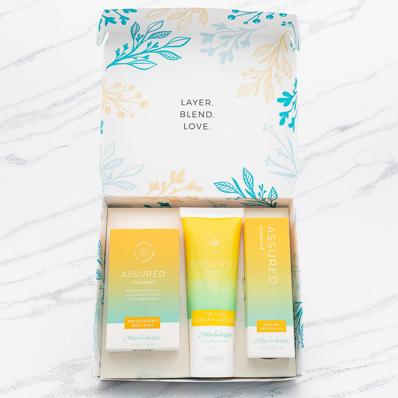 MIXOLOGIE Mixologie Assured (Natural) Women's Products White Smoke Gift Set Trio