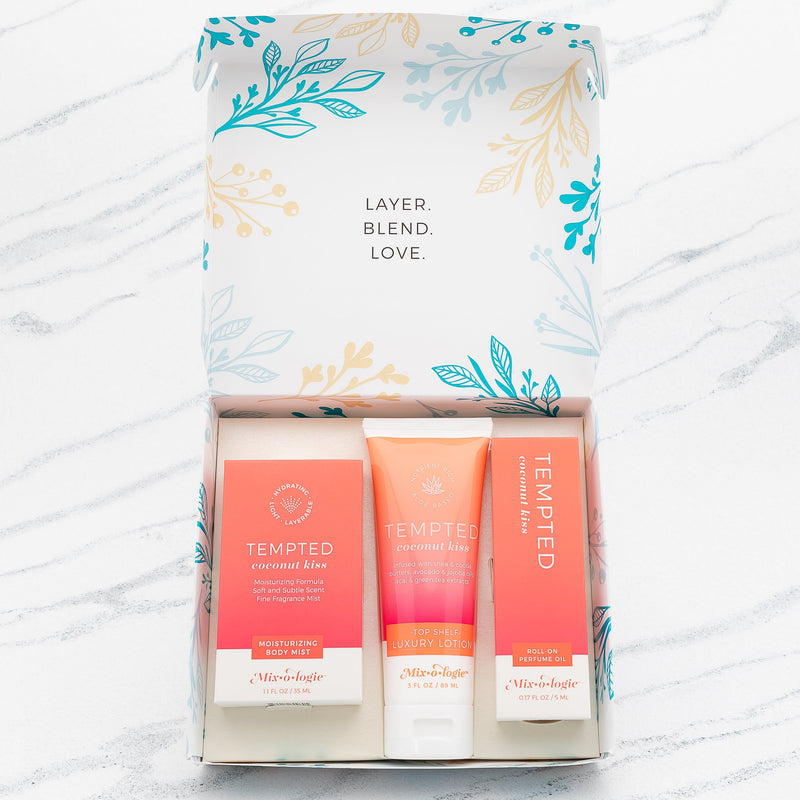 Mixologie Women's Gift Set Trio Box (Choose Scent)