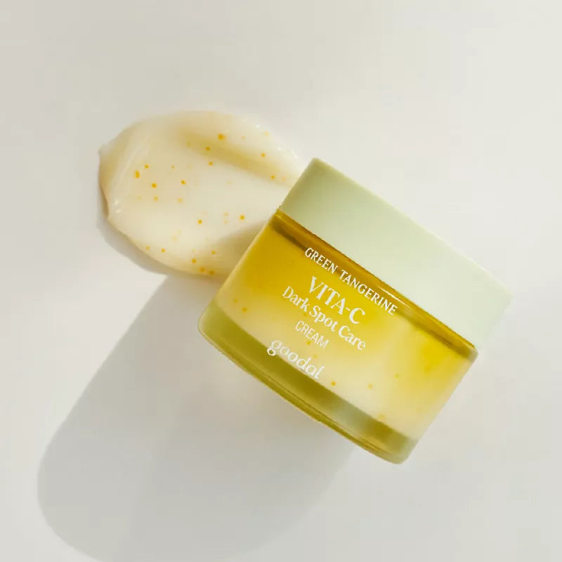 AsiaBeautyMall Goodal Green Tangerine Vitamin C Dark Spot Care Cream Moisturizer Antique White